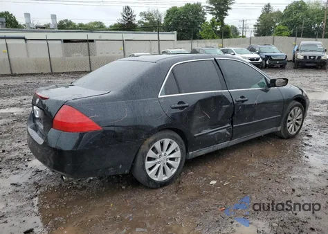 2007 Honda Accord Lx из США, поврежденный, VIN 1HGCM56487A149867